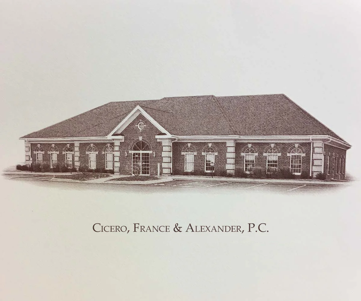 The pencil rendering of a building published on the firm's own website